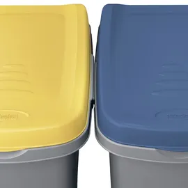 stefanplast Abfalleimer 15 l Blau