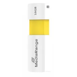 MEDIARANGE USB Stick 16GB gelb MR972 2.0/DT50/16GB