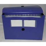 FolderSys Fächermappe 12 Fächer blau