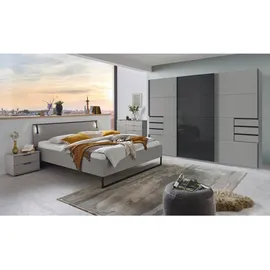 WIMEX Carryhome Bett Graphit, Sahara, Metall, F, 180x200 cm Made in Germany, Schlafzimmer, Betten, Doppelbetten