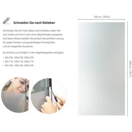 Tulup Sichtschutzfolie – 200x106 cm