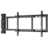 Nedis Motorisierte TV-Wandhalterung (Wand, 75 50 kg), TV Wandhalterung, Schwarz