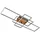 Briloner CCT LED Deckenleuchte 104 cm schwarz