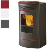 Edilkamin Pelletofen Sally Plus | Stahl, Keramikeinsätze | 10 kW