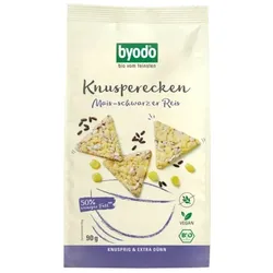 Byodo Knusperecken Mais - schwarzer Reis bio