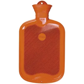 sänger 2,0 Liter Sänger Gummi-Wärmflasche (orange)