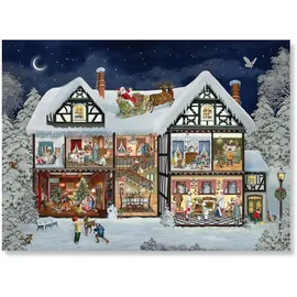 Coppenrath Verlag A3-Wand-Adventskalender - Im Adventshaus