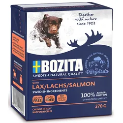 BOZITA Hund: Lachs in Gelee 370g