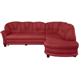 Home Affaire Ecksofa HOME AFFAIRE "Camelita, Landhaus Sofa, 2 Varianten: Recamiere- oder Ottomane, L-Form", rot (bordeaux), B:231cm H:86cm T:81cm, MELROSE/Struktur (100% Polyester);Microfaser PRIMABELLE (100% Polyester);MELROSE (100% Polyester), Sofas, Ecksofa,