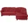 Home Affaire Ecksofa HOME AFFAIRE "Camelita, Landhaus Sofa, 2 Varianten: Recamiere- oder Ottomane, L-Form", rot (bordeaux), B:231cm H:86cm T:81cm, MELROSE/Struktur (100% Polyester);Microfaser PRIMABELLE (100% Polyester);MELROSE (100% Polyester), Sofas, Ecksofa,