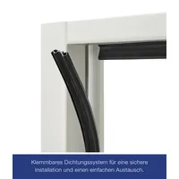 Hörmann Feuerschutztür T-30-1 links 87,5 x 180 cm grauweiß