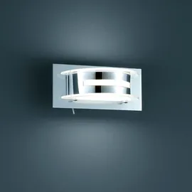 Trio 5 Watt COB-LED Design Wand Lampe Leuchte Metall Chrom Schalter modern TRIO 222070106