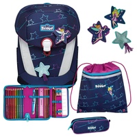 Scout Sunny II Lightweight Schulranzen-Set 4tlg. blue star