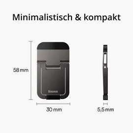 Baseus Universal-Laptop-Fußständer (2 Stück) grau