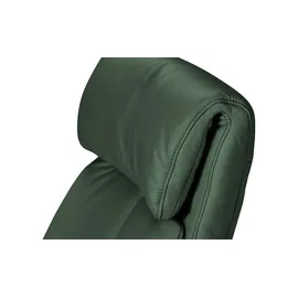 HIMOLLA Relaxsessel 7227 Leder 82 x 109 x 90 cm Grün mit Relax-Funktion