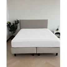 Kayori Spannbettlaken Mako-Satin 180 x 200 cm weiß 1 St.