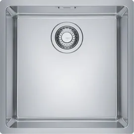 Franke MRX 110-40 rechts Unterbauspüle Edelstahl gebürstet Handbetätigung 1100 x 400 mm