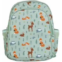 A Little Lovely Company Rucksack Bosvriendjes - - Grün