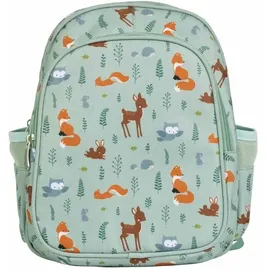 A Little Lovely Company Rucksack Bosvriendjes - - Grün