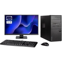 Ankermann Desktop PC Komplett-Set | 27 Zoll Monitor, Keyboard, Mouse | Intel Core i3-6100 | Intel HD Grafik | 16GB RAM | 480 GB SSD | Windows 11 | LibreOffice