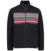 CMP MAN Jacket carbone mel.-nero (71UD) 46