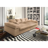 Fun Möbel Big-Sofa Big Sofa Couchgarnitur Megasofa Riesensofa AREZZO, N/A 1 Teile, Inkl.Zirrkissen beige