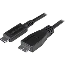 Startech USB-C auf USB Micro-B 1 m Schwarz