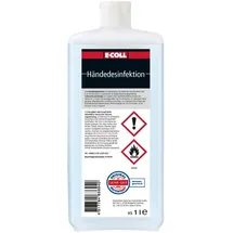 E-COLL Händedesinfektion 1L