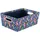 IDENA Aufbewahrungskorb Schultüte 33 x 22,9 x 12,7 cm 1-tlg. blau