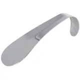 Kaps Hochwertiger Schuhlöffel aus Edelstahl für Männer und Frauen – Schuhanzieher aus Metall, verchromt – mit Haken Griff in 2 Längen (42 cm - 16.50 inch) - 42 cm - 16.50 inch