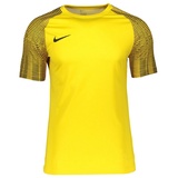 Nike Academy Trikot Herren M NK DF JSY SS T-Shirt, Tour Yellow/Black/Black, XL