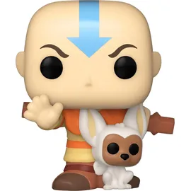Funko Avatar: The Last Airbender - Aang mit Momo, Appa, Toph Bitty Pop! 2,2 cm (4er Set)