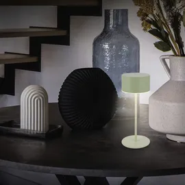 Briloner Tischlampe Salbeigrün