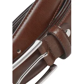JACK & JONES Christopher Gürtel Cognac / Narrow 80 cm