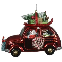 Decoris Weihnachtsmann Auto | Geschenke