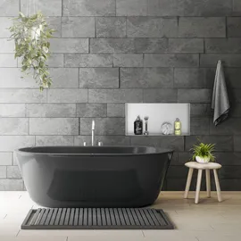 luxebath Wandnische Edelstahl 60 x 30 x 10 cm