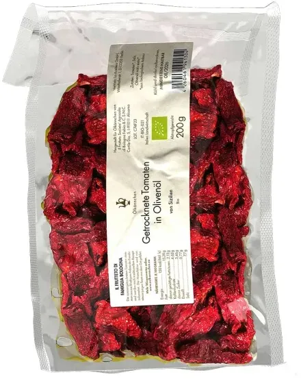 Ölkännchen Sonnengetrocknete Tomaten in Olivenöl nativ extra bio