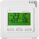 Tectake Thermostat Raumthermostat Unterputz Funkempfänger Steckdose für Infrarotheizung - Diverse Modelle - (Thermostat | Nr. 401343)