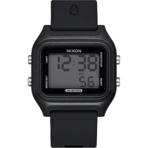 Nixon Unisex Digital Quarz Uhr mit Silikon Armband A1399-004-00