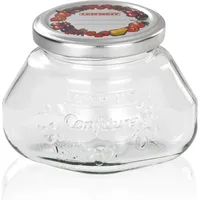 Leifheit Marmeladenglas, Einmachgläser, Transparent, Silber