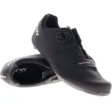 Northwave Storm Carbon Rennradschuhe - Black / White - EU 43