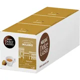 Nescafé DOLCE GUSTO Inspirazione Italiana Espresso Milano Kaffeekapseln 3er Pack (3 x 16 Portionen)