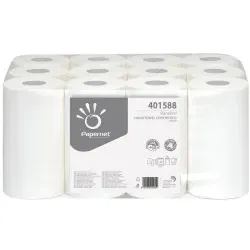 Rollenhandtuchpapier, Tissue, 1-lagig, hochweiß 1 Paket = 12 Rollen á 117 Meter