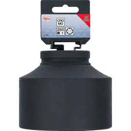 BGS Kraft-Steckschlüssel-Einsatz Sechskant Antrieb Innenvierkant 25 mm (1") SW 90 mm