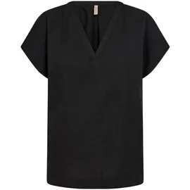 Soyaconcept Kurzarmbluse SC-INA 51 Schwarz XL