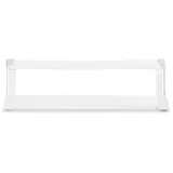 Asalvo Bettschutzgitter 150 x 43,5 cm Weiß