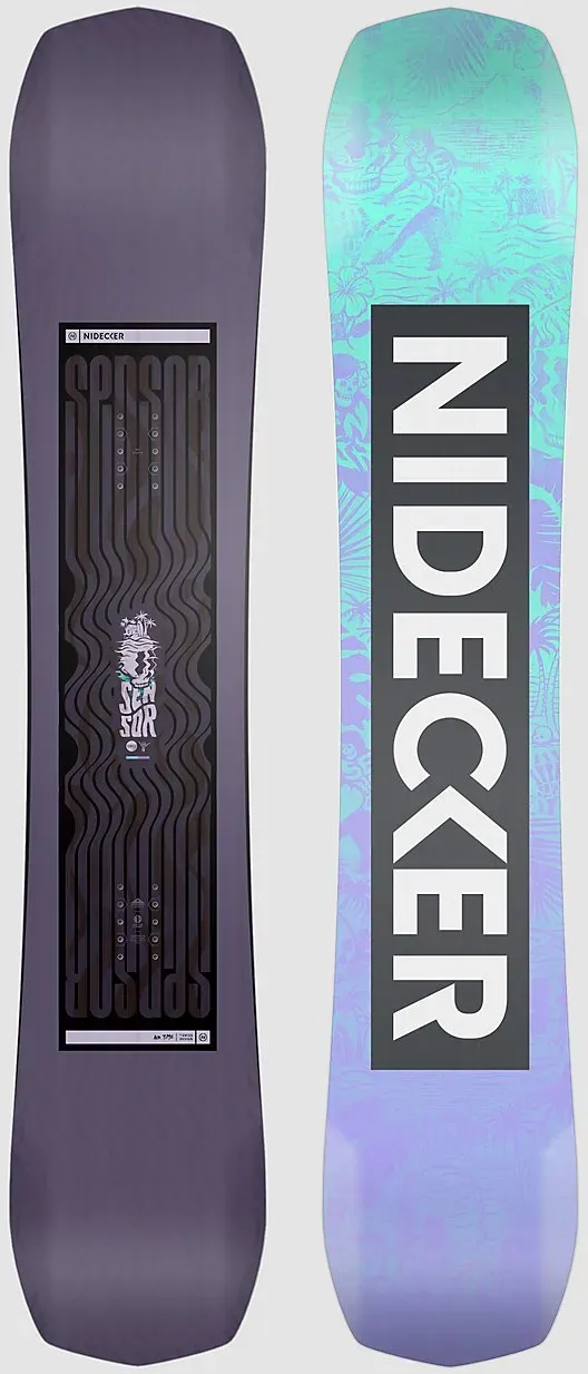 Nidecker Sensor 2025 Snowboard purple Gr. 143