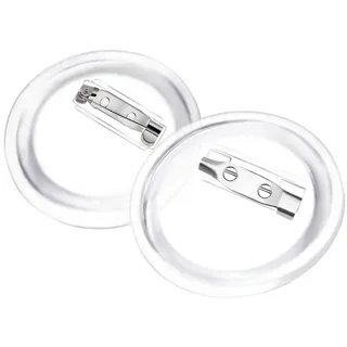 vidaXL Button-Set mit Anstecknadel 100 Stk. Acryl 37 mm