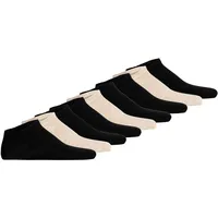 Hudson Sneakersocken 9er Pack Schwarz/Beige 35-38