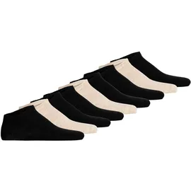 Hudson Sneakersocken 9er Pack Schwarz/Beige 35-38